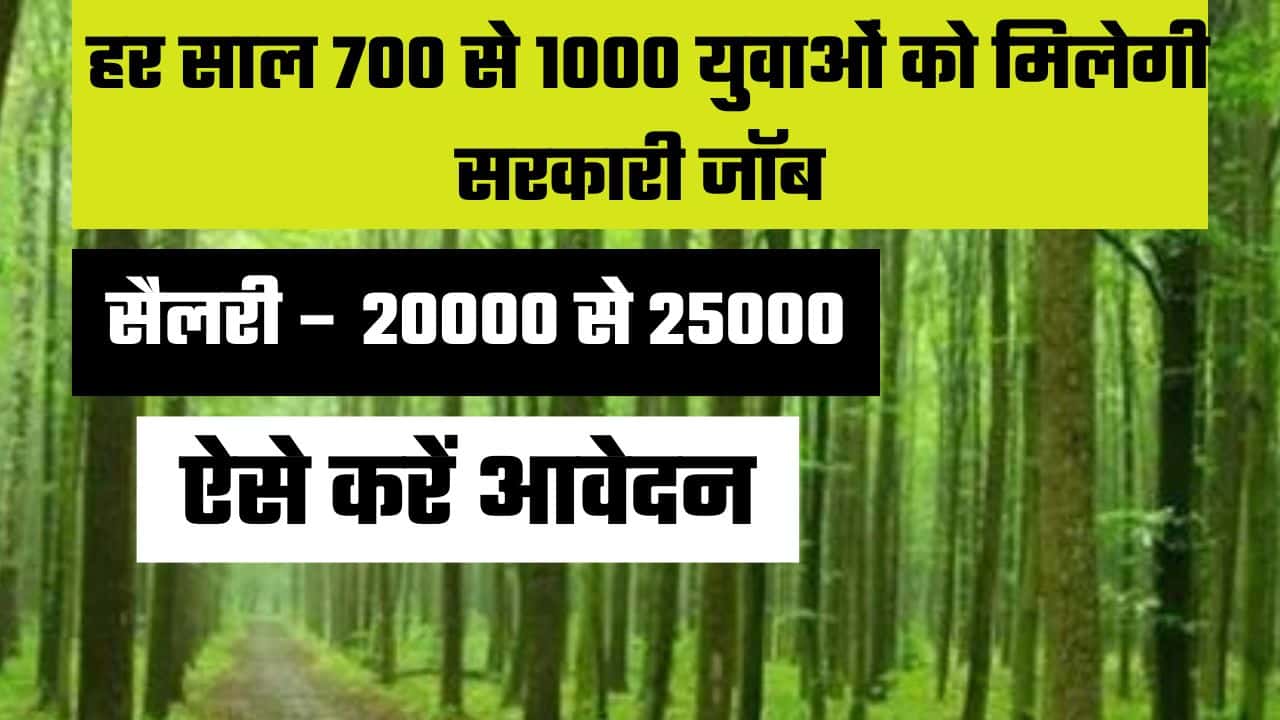 MP Jangalveer Yojana 2024 : हर साल 700-1000 युवाओं को मिलेगी सरकारी जॉब